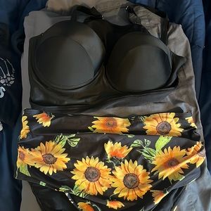 Sunflower High Waisted Swimsuit